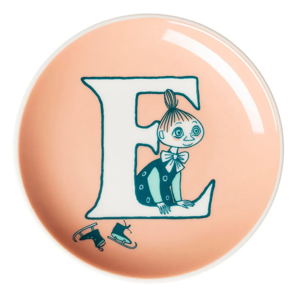 Moomintroll ABC assiette mini porcelaine 10,5 cm