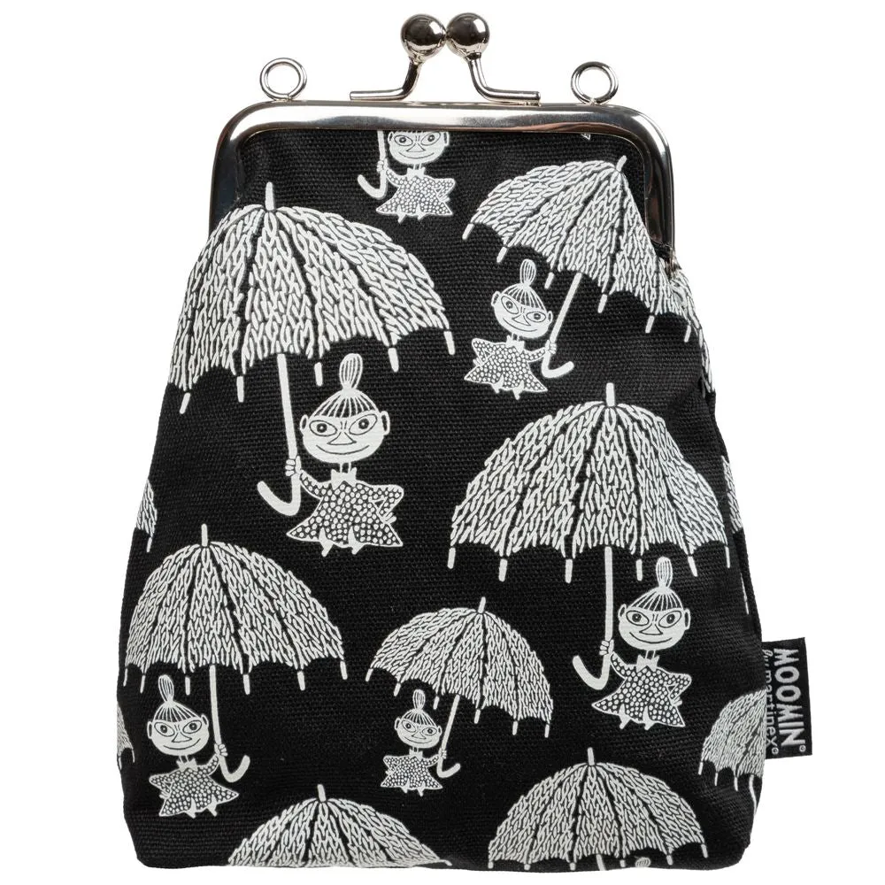 Moomintroll Rain sac Petite My noir 14x19 cm