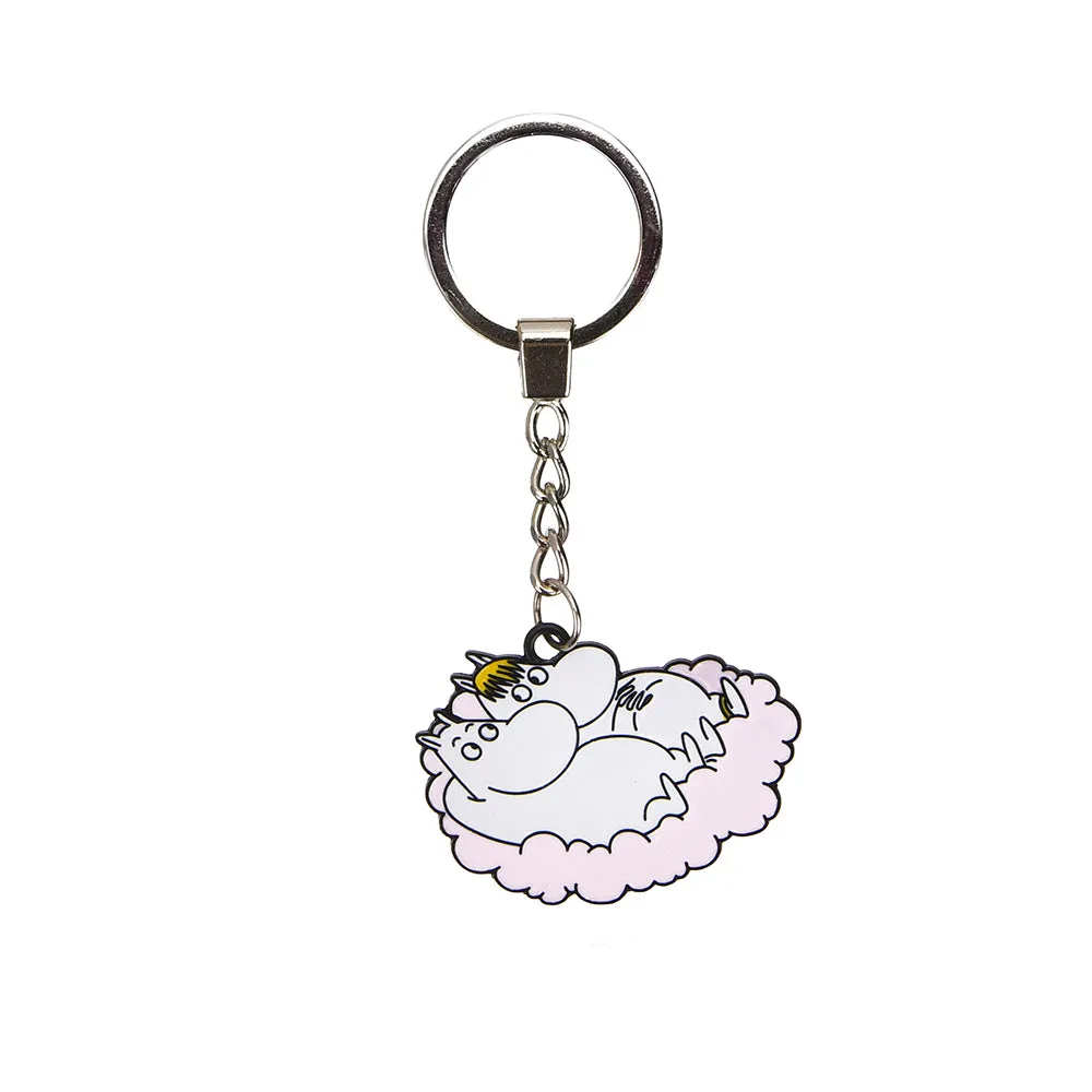 Moomintroll Love Porte-clés Métal Nuage 6 cm