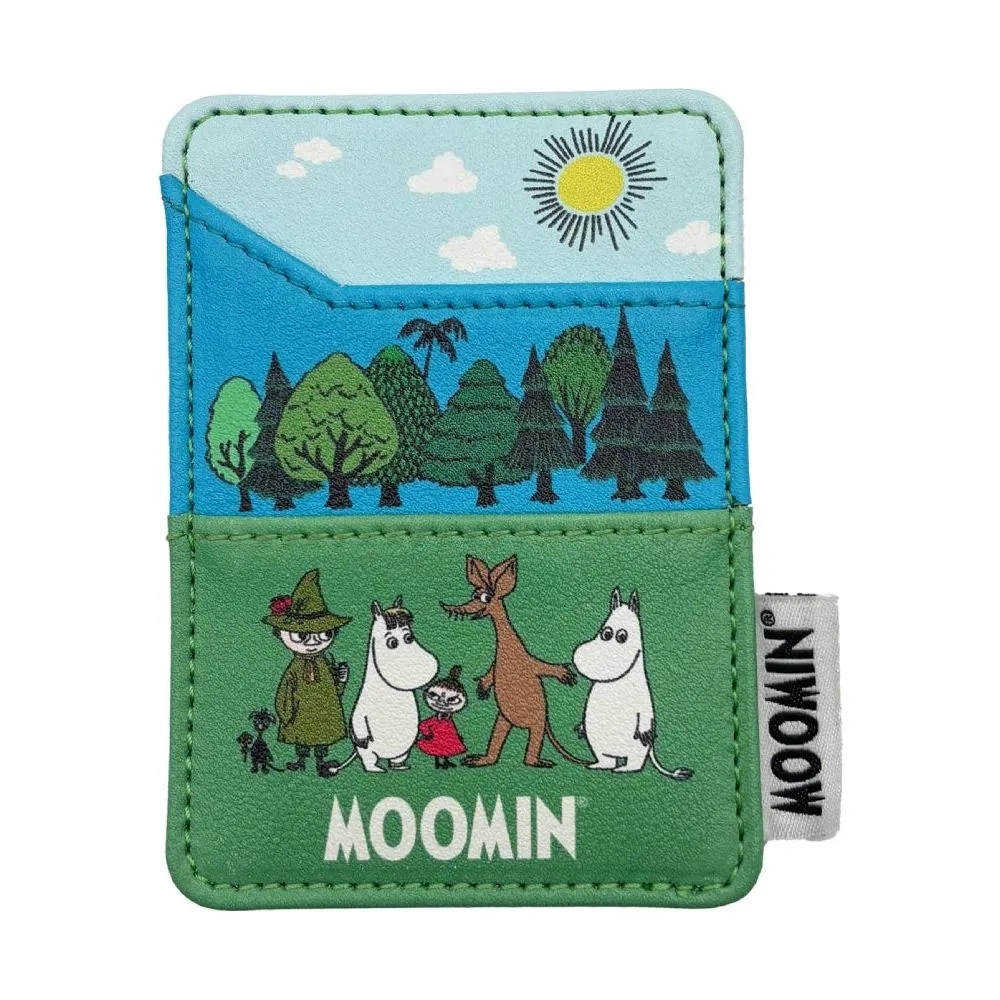 Moomintroll Forest porte-cartes PVC 10x7 cm