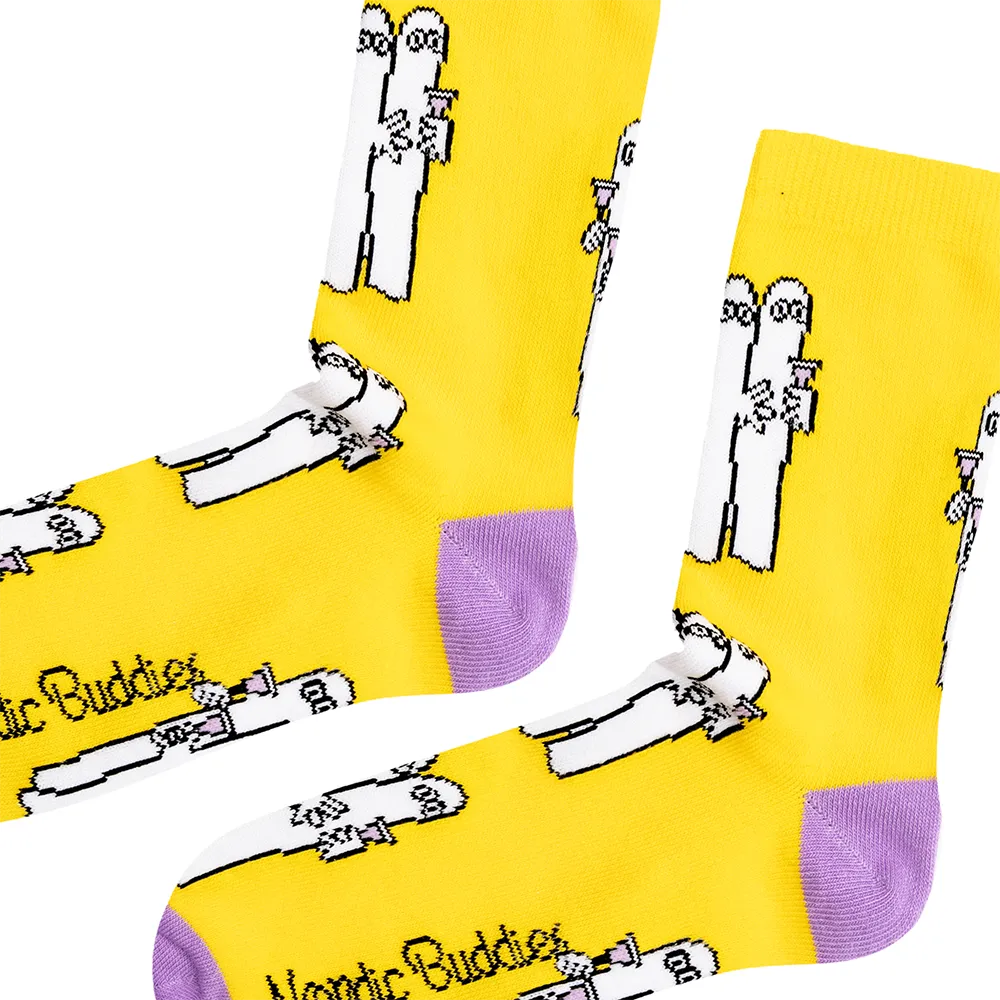 Moomintroll Hattifatteners chaussettes coton adulte