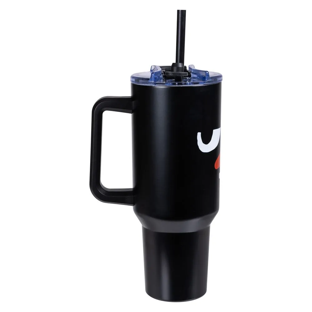 Moomintroll Stinky Face gourde isotherme noire 1,2 L inox