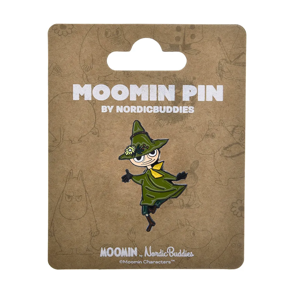 Moomintroll Snufkin pin's badge métal