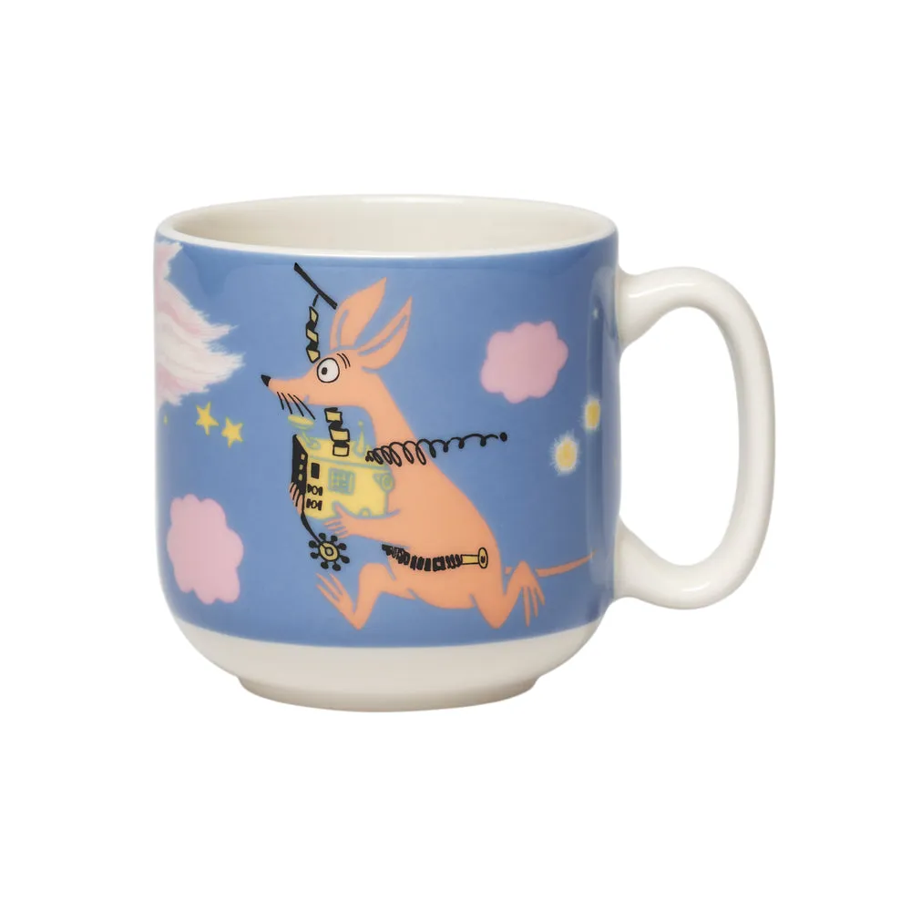 Moomintroll Space Adventure coffret repas enfant bleu 2 pièces