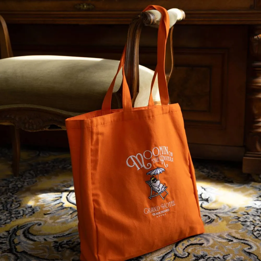 Moomintroll Riviera tote bag coton