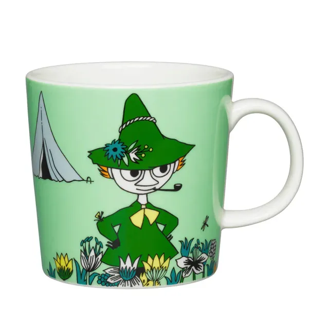 Moomintroll Snufkin mug vert 0,3 L porcelaine