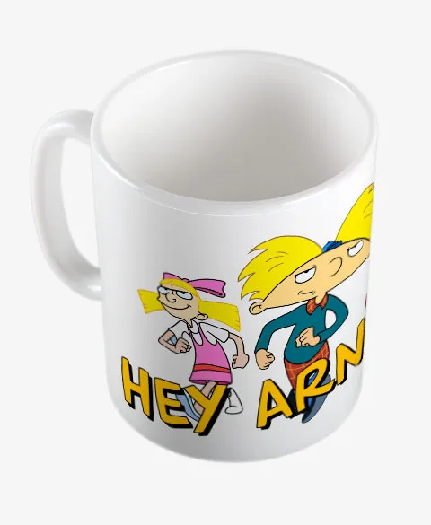 Pixgoodies Hey Arnold Arnold et sa bande mug céramique 325 ml