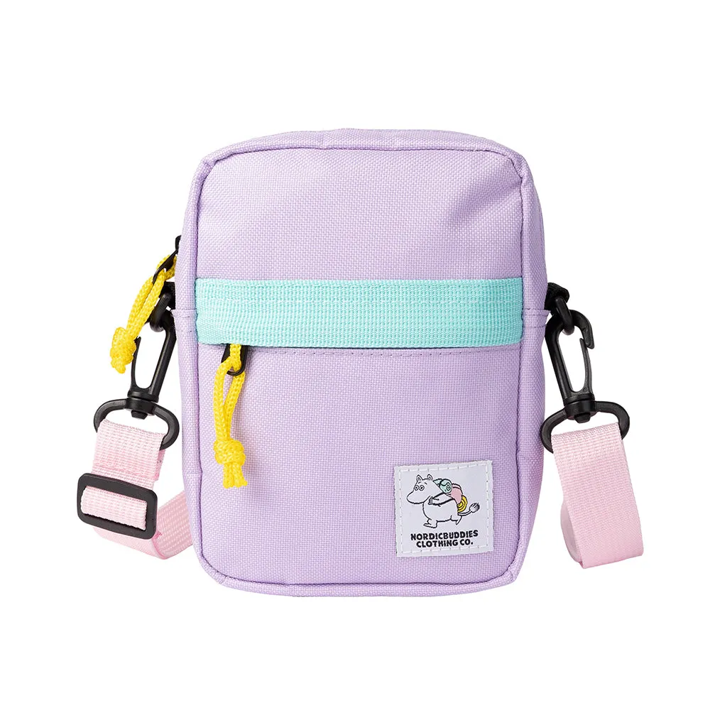 Moomintroll sac bandoulière violet 19x22