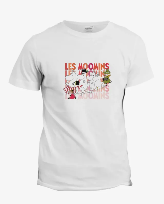 Pixgoodies Les Moomins t-shirt coton dessin animé