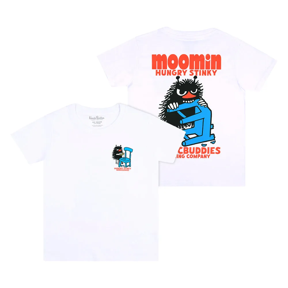 Moomintroll Stinky Kids T-Shirt t-shirt enfant blanc en coton