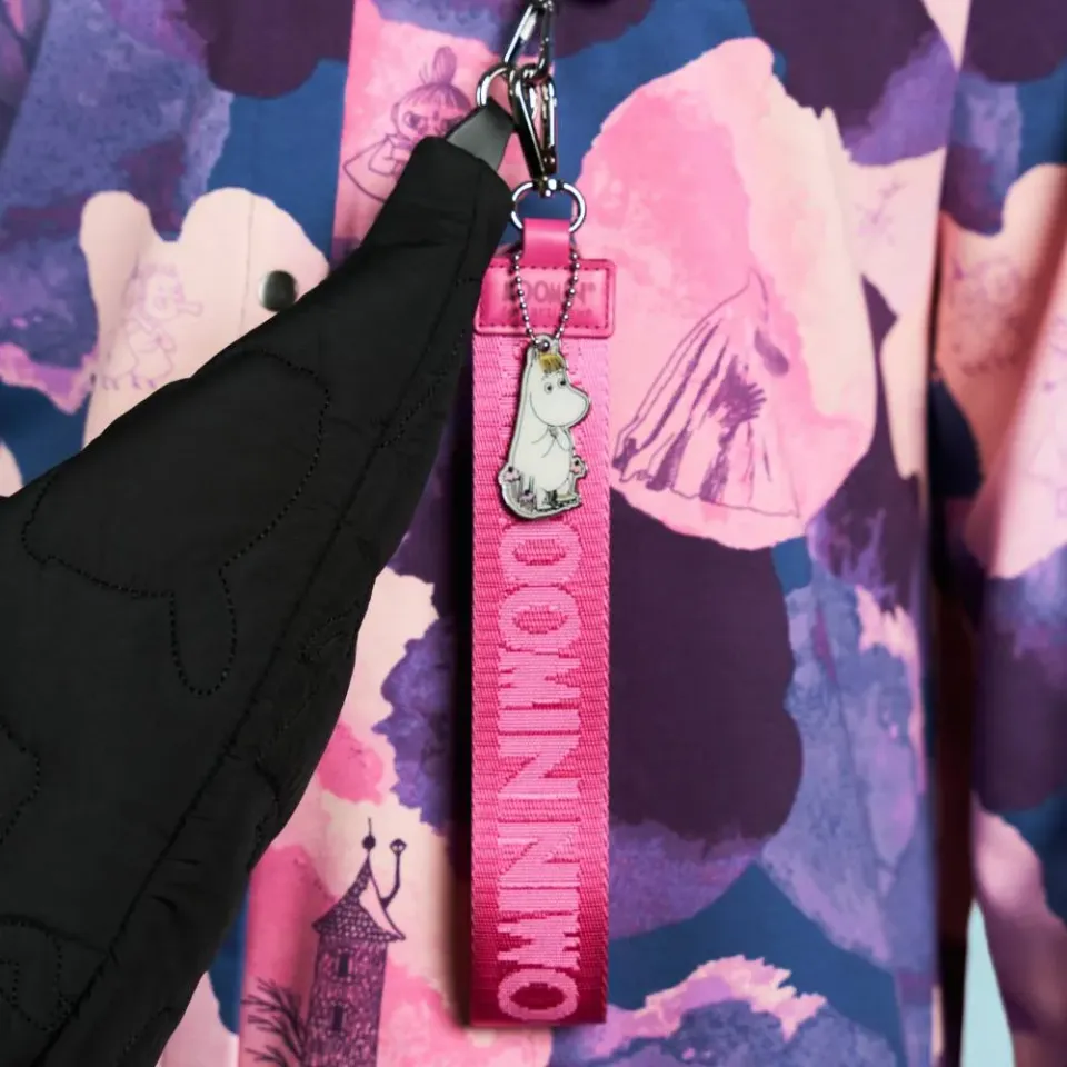 Moomintroll Snorkmaiden Porte-clés magenta 27 cm