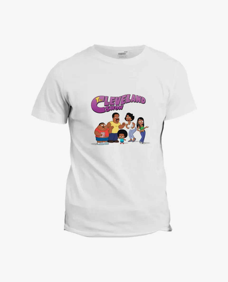 Pixgoodies The Cleveland Show t-shirt fan famille