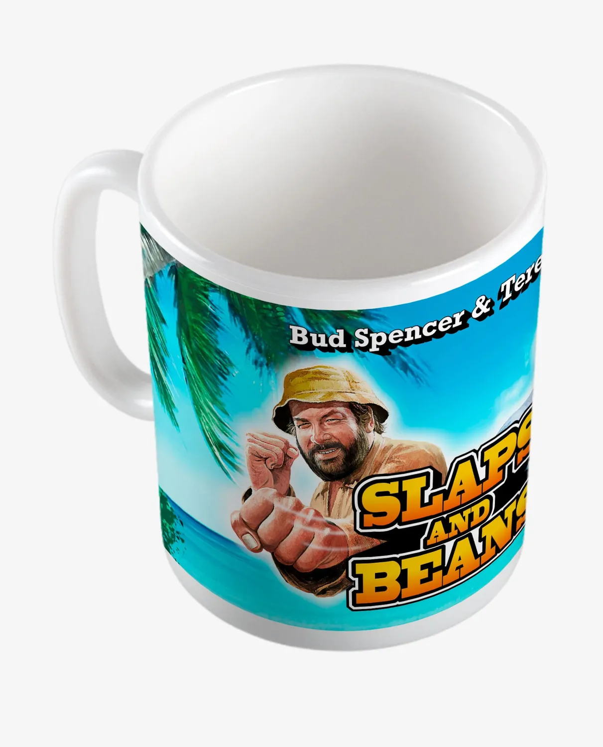 Mug Bud Spencer et Terence Hill Slaps and Beans céramique 325 ml
