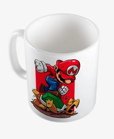 Pixgoodies Mario écrase Koopa Troopas mug céramique