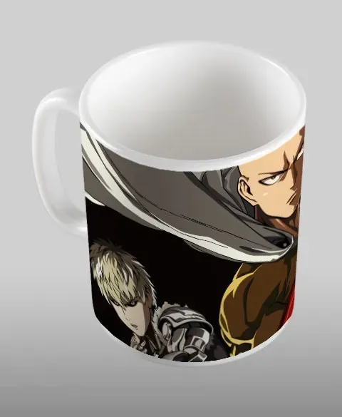 Pixgoodies One Punch Man Saitama et Genos mug
