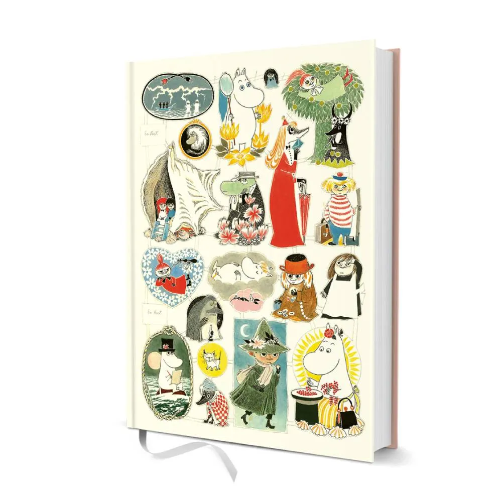Moomintroll Moomin Scrap carnet papier blanc