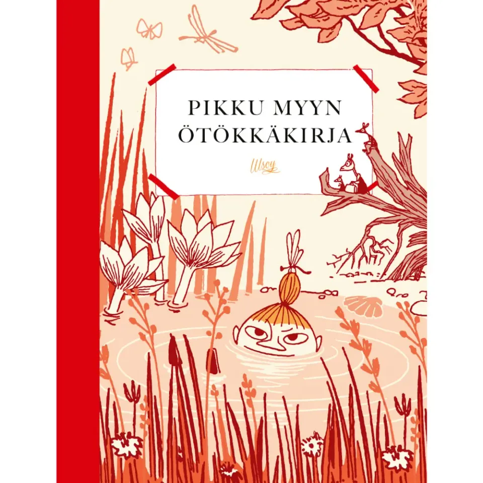 Moomintroll Pikku Myyn ötökkäkirja livre insectes finnois