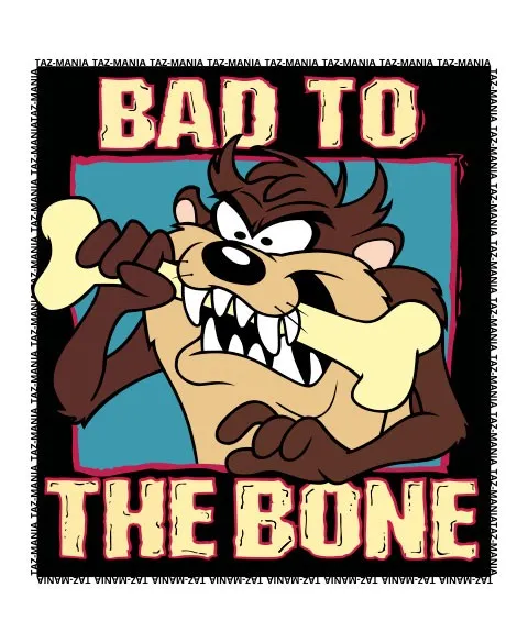 Pixgoodies Taz Bad to the Bones mug céramique Looney Tunes
