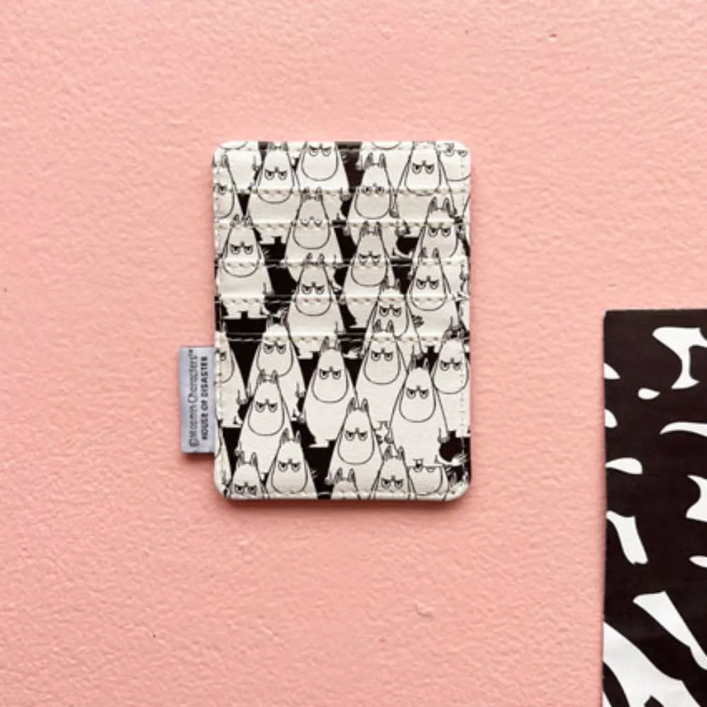 Moomintroll Angry porte-cartes PVC 4 emplacements