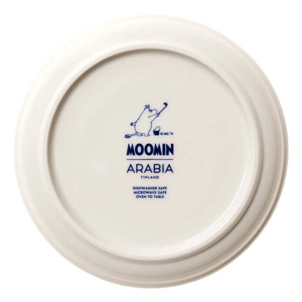 Moomintroll Haru tasse et soucoupe 284 ml bleu blanc