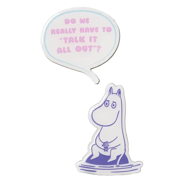 Moomintroll Talk It All Out magnets lot de 2