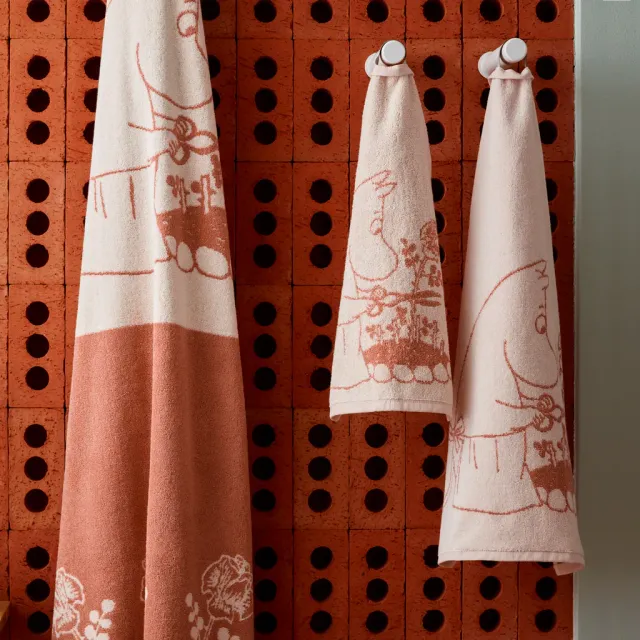 Moomintroll Moominmamma Serviette Beige Coton Bio