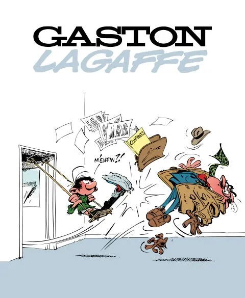 Gaston Lagaffe balançoire mug céramique