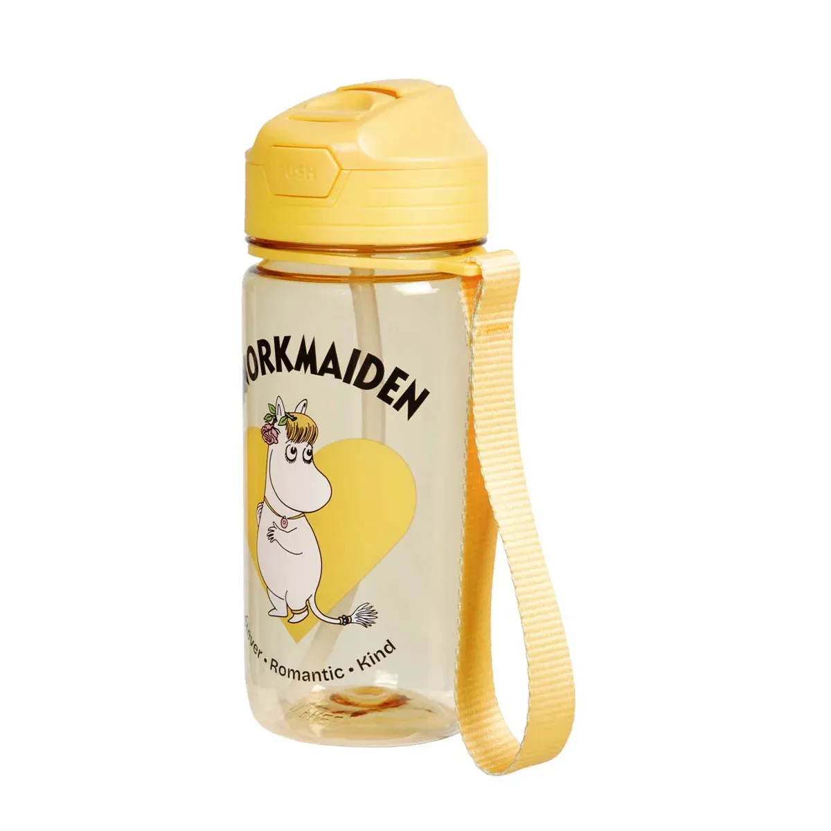 Moomintroll Gourde 550 ml Tritan Paille