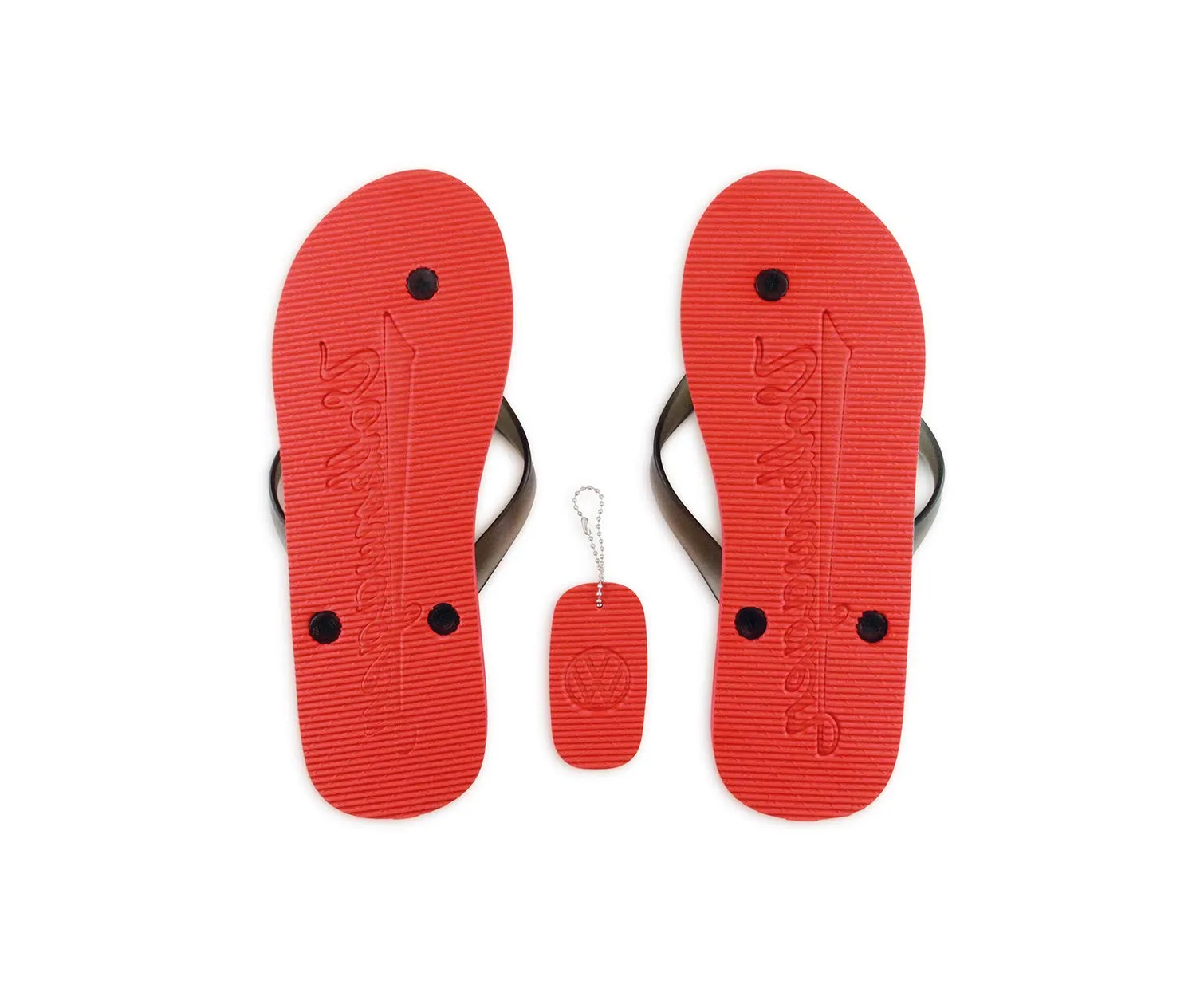 Brisa VW Collection T1 Bus Combi tongs beachlife bleu