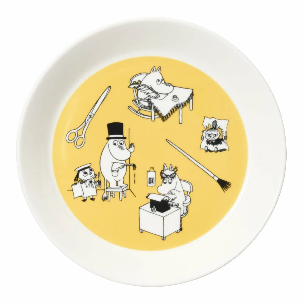 Moomintroll Collector's Edition 2022 assiettes Office Winternight x2