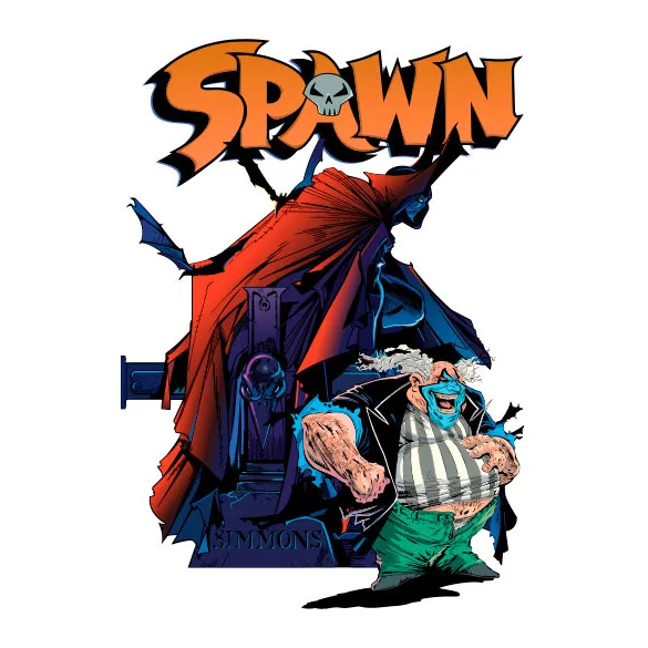 Pixgoodies Spawn Al Simmons et Violator t-shirt coton