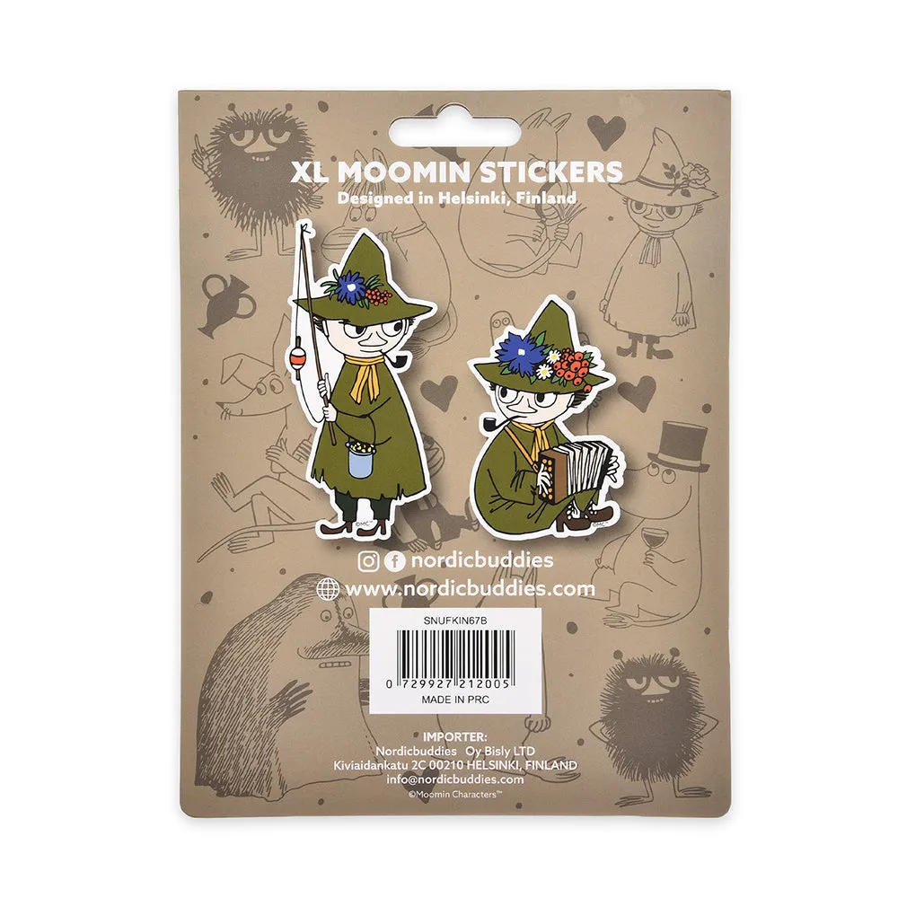 Fishing Snufkin Fishing Stickers autocollants XL 2 pièces