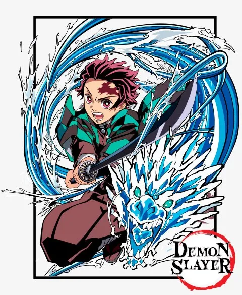 Pixgoodies Demon Slayer Tanjiro dragon d’eau mug