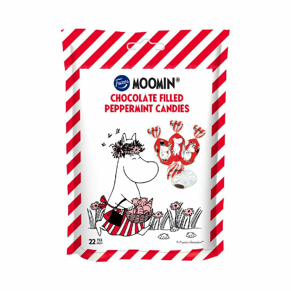 Moomintroll Moominmamma bonbons menthe chocolat 120g
