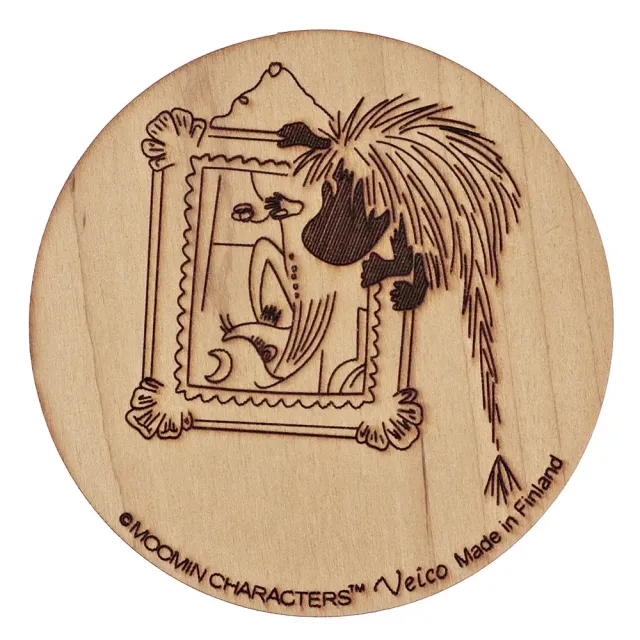 Moomin Ancestor dessous de verre bouleau 9,5 cm