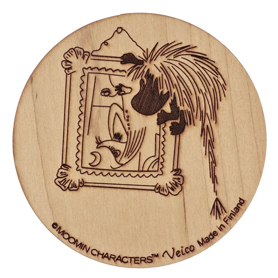 Moomin Ancestor dessous de verre bouleau 9,5 cm
