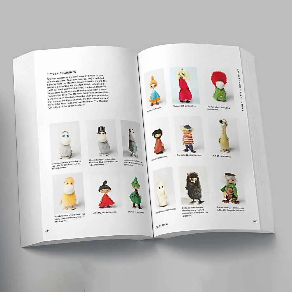 Moomintroll Treasures from Moominvalley Livre collection
