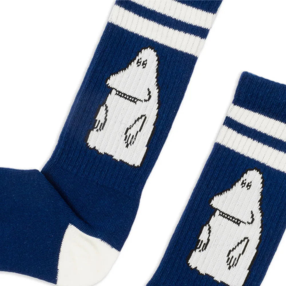 Moomintroll Groke chaussettes 40-45 coton
