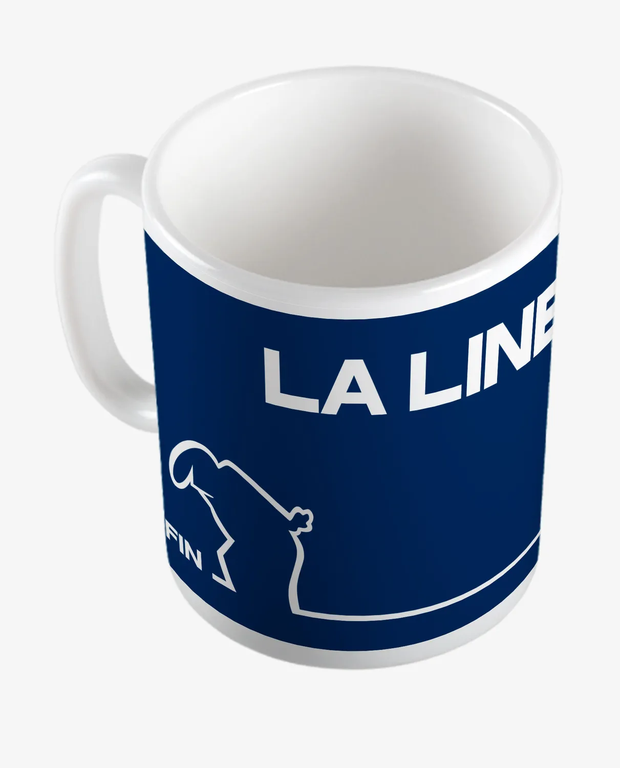 Pixgoodies La Linea légende animation mug céramique 325 ml