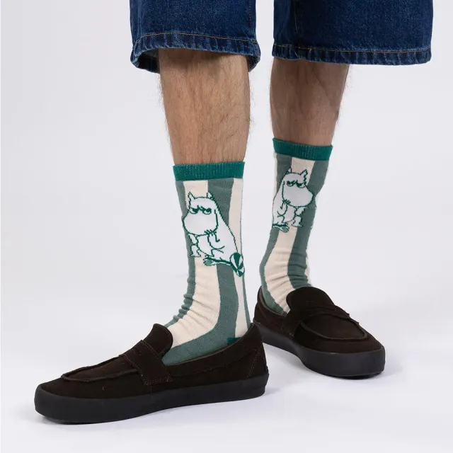 Moomintroll Riviera Classic chaussettes vert 40-45 coton