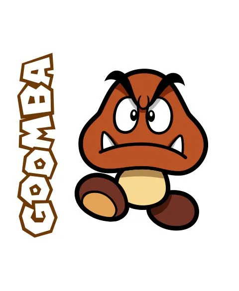 Pixgoodies Mario Goomba mug céramique