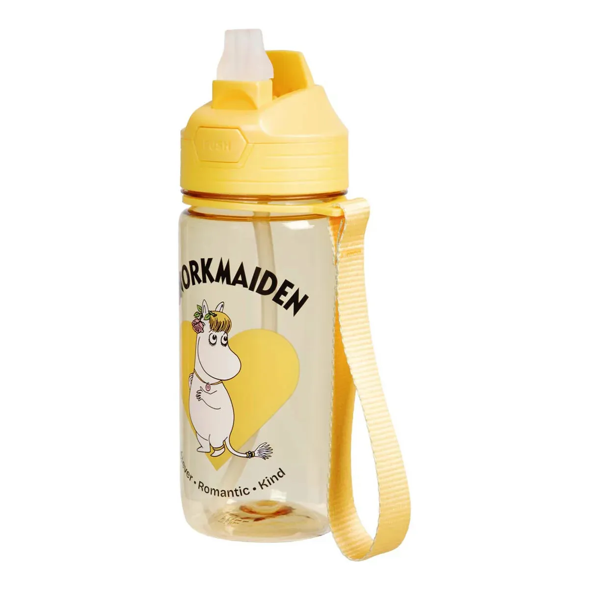 Moomintroll Gourde 550 ml Tritan Paille