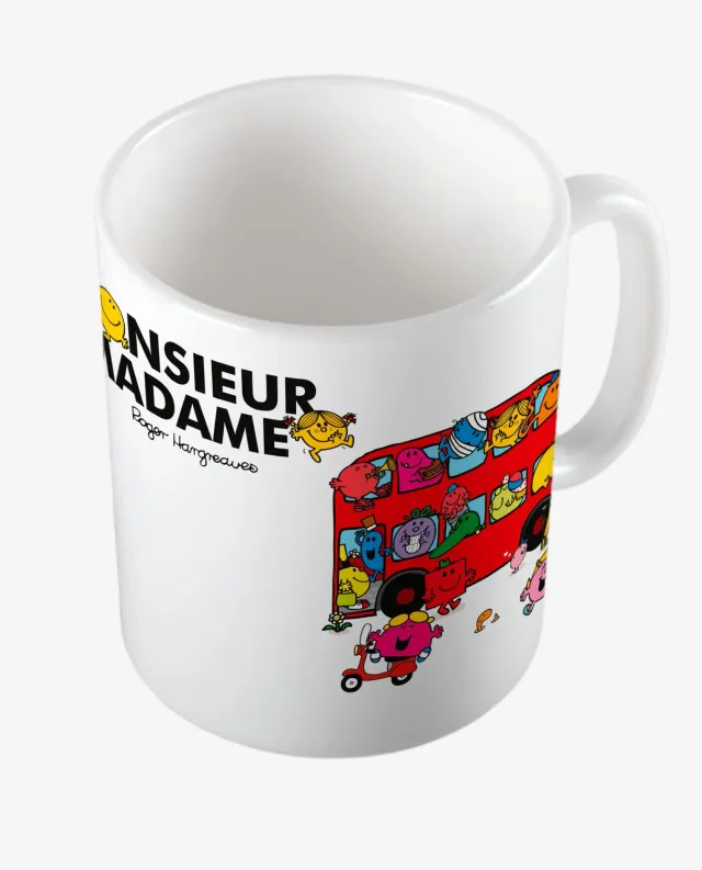 Monsieur Madame mug céramique 325 ml