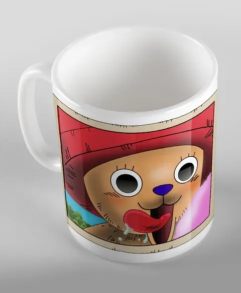Pixgoodies One Piece Chopper Wanted mug