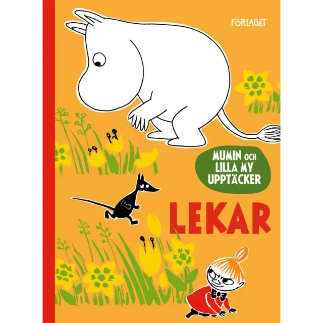 Mumin och Lilla My Lekar livre cartonné suédois