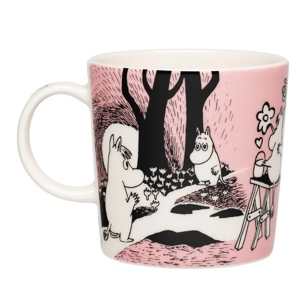 Moomintroll Moomin Love 30 mug 30 cl rose édition spéciale