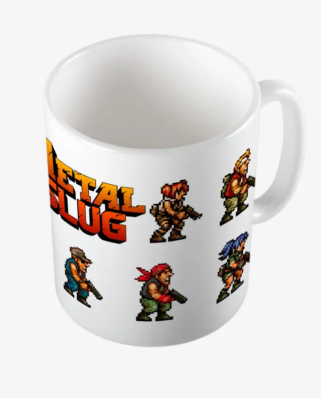 Pixgoodies Metal Slug Marco Tarma mug céramique 325 ml