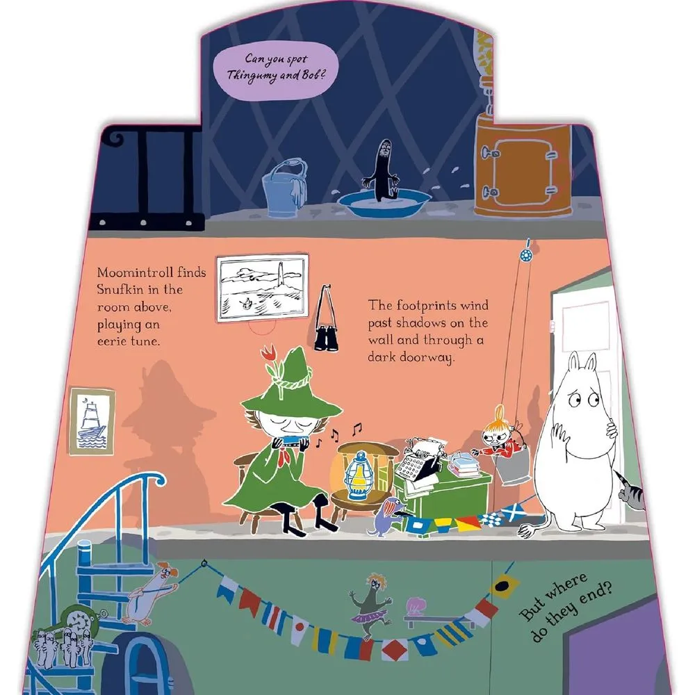 Moomintroll In the Lighthouse livre à volets anglais