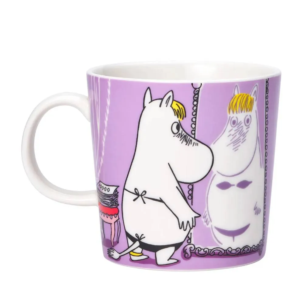 Moomintroll Snorkmaiden mug lilas 30 cl vitroporcelaine