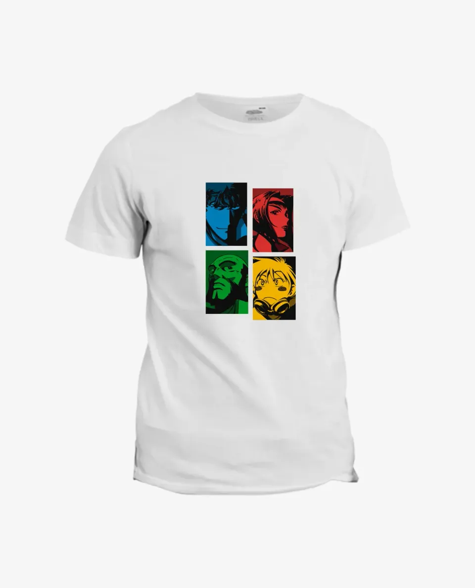 Pixgoodies Cowboy Bebop Spike et sa bande t-shirt
